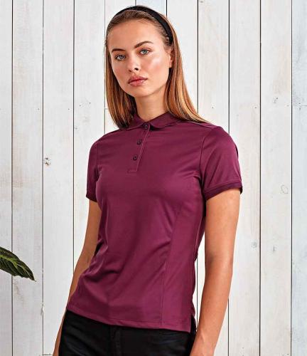 Premier Ladies Coolchecker� Piqu� Polo Shirt
